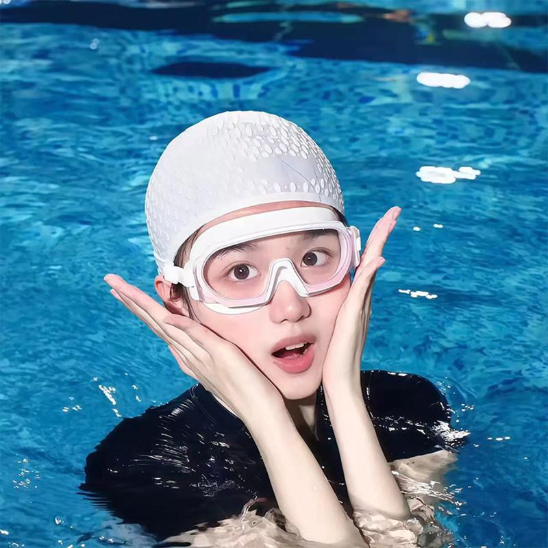전문가용 실리콘 수영모 귀 보호 디자인, 긴 머리 성인 - Swim Hat Silicone 리뷰 및 가격