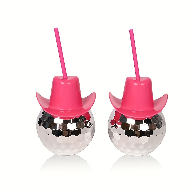 디스코볼 카우보이 모자 텀블러 (빨대 포함) 20oz  - Cowboy Hat Straw 리뷰 및 가격