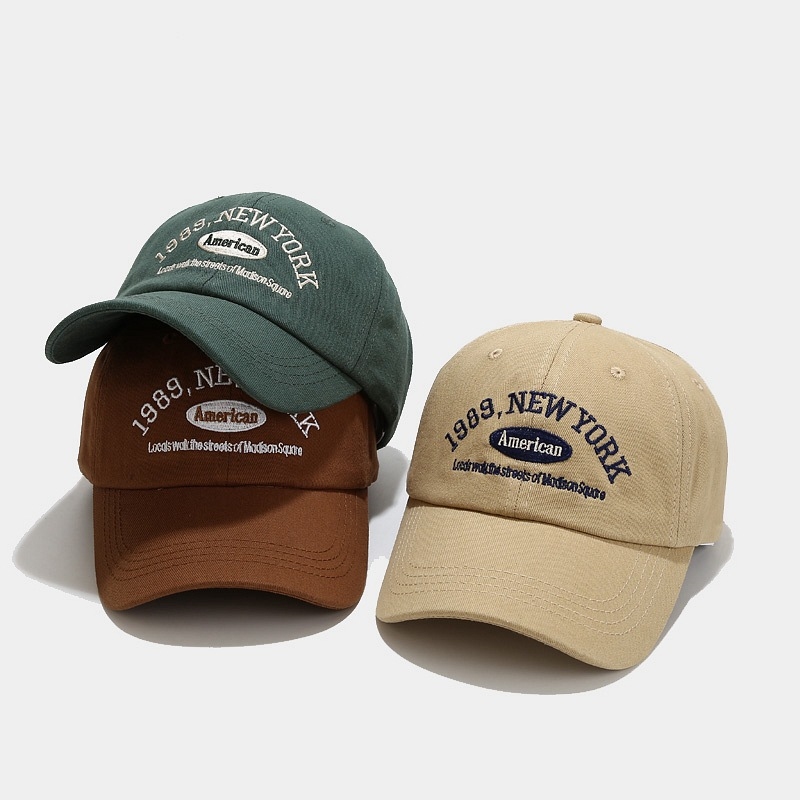 1989년 뉴욕 자수 야구 모자 워싱 코튼 조절 가능한 - Dad Hat Cotton 리뷰 및 가격