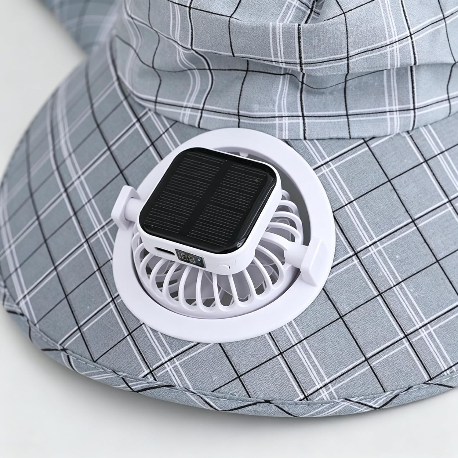 1PC 태양광 넥 가드 팬 모자 USB 충전식 팬 모자 - Visor Sun Hat 리뷰 및 가격