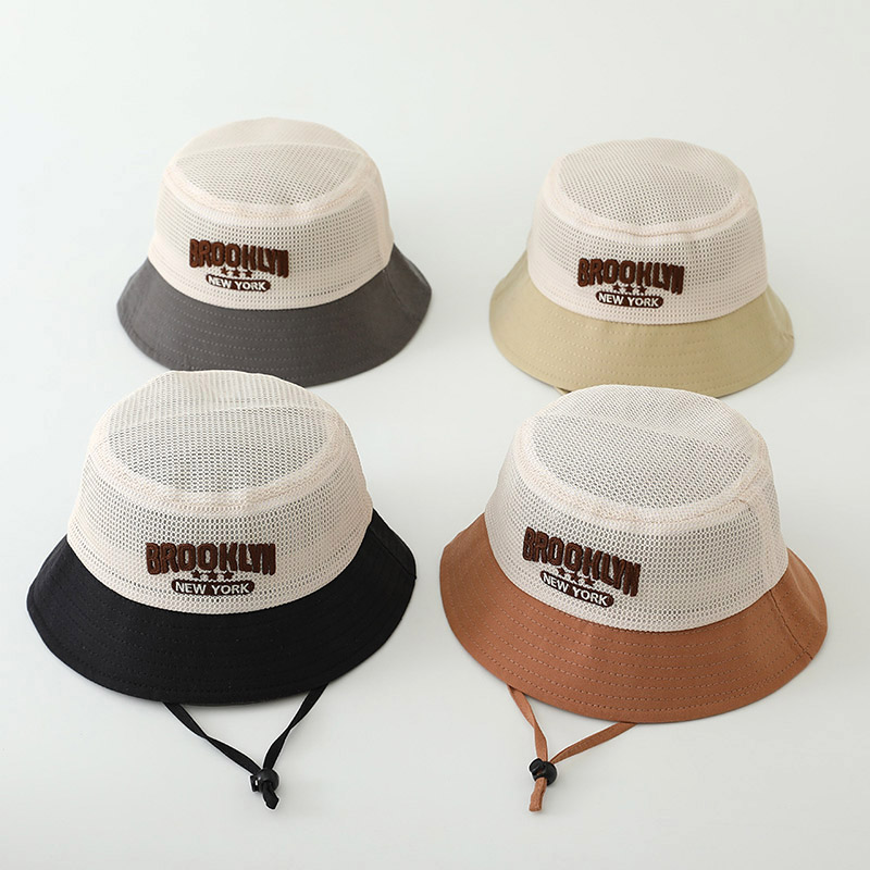 자수 레터링 아기 햇빛 가리개 모자 여름 메쉬 통기성  - Bucket Hat Cotton 리뷰 및 가격