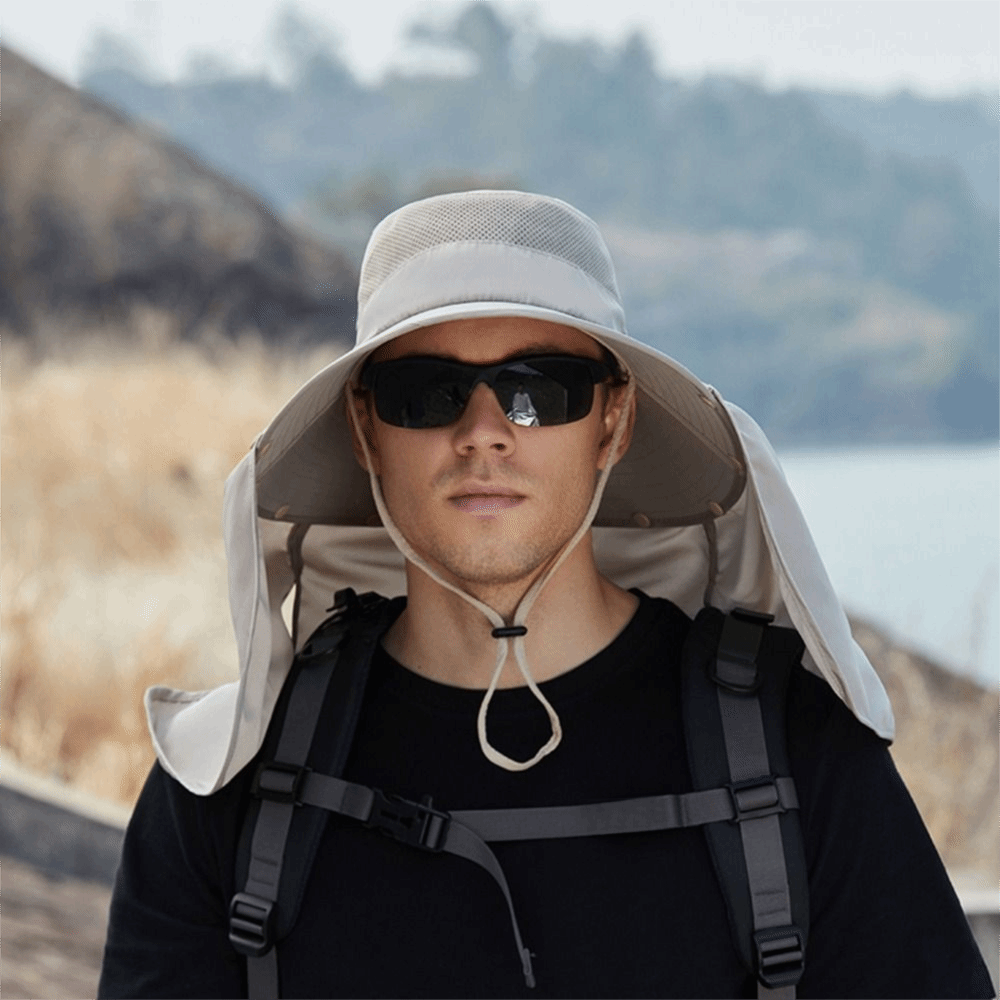 패션 의류 남성용 햇빛 가리개 모자 큰 챙 탈부착 가능 - Bucket Hat Cotton 리뷰 및 가격