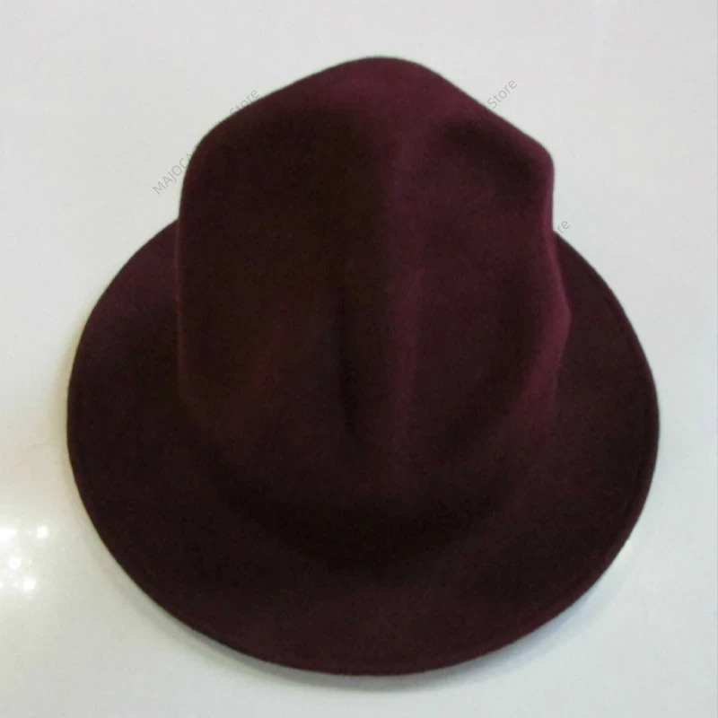 100% 호주산 울 펠트 페도라 모자 레트로 스타일 마 - Fedora Hat Wool 리뷰 및 가격